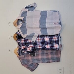 Lot of 3 Botton up Shirts - Size Youth L 14/16